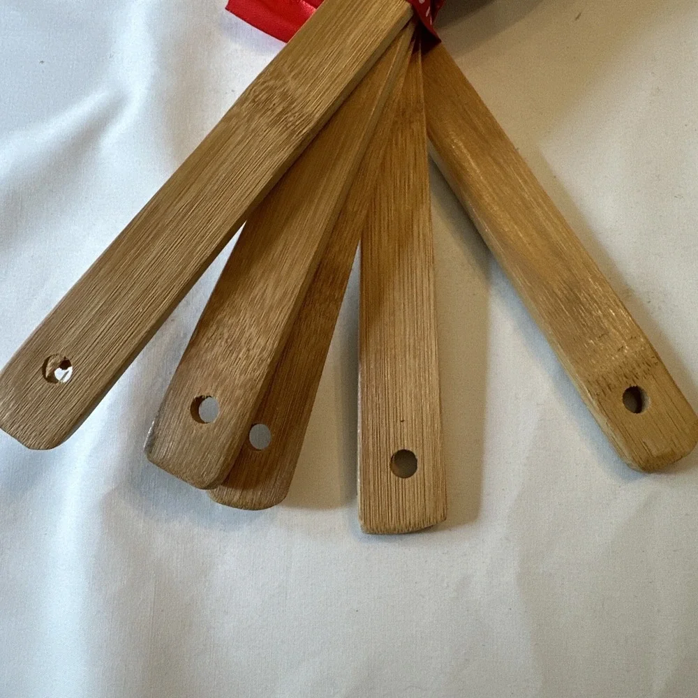 Hygnn 5 Piece Star Wars Bamboo Wooden Cooking‎ Utensils, Home Decor New